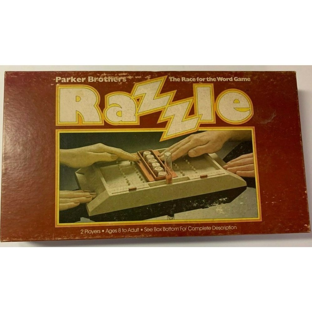 Razzle Board Game Vintage Parker Brothers 1981 Com